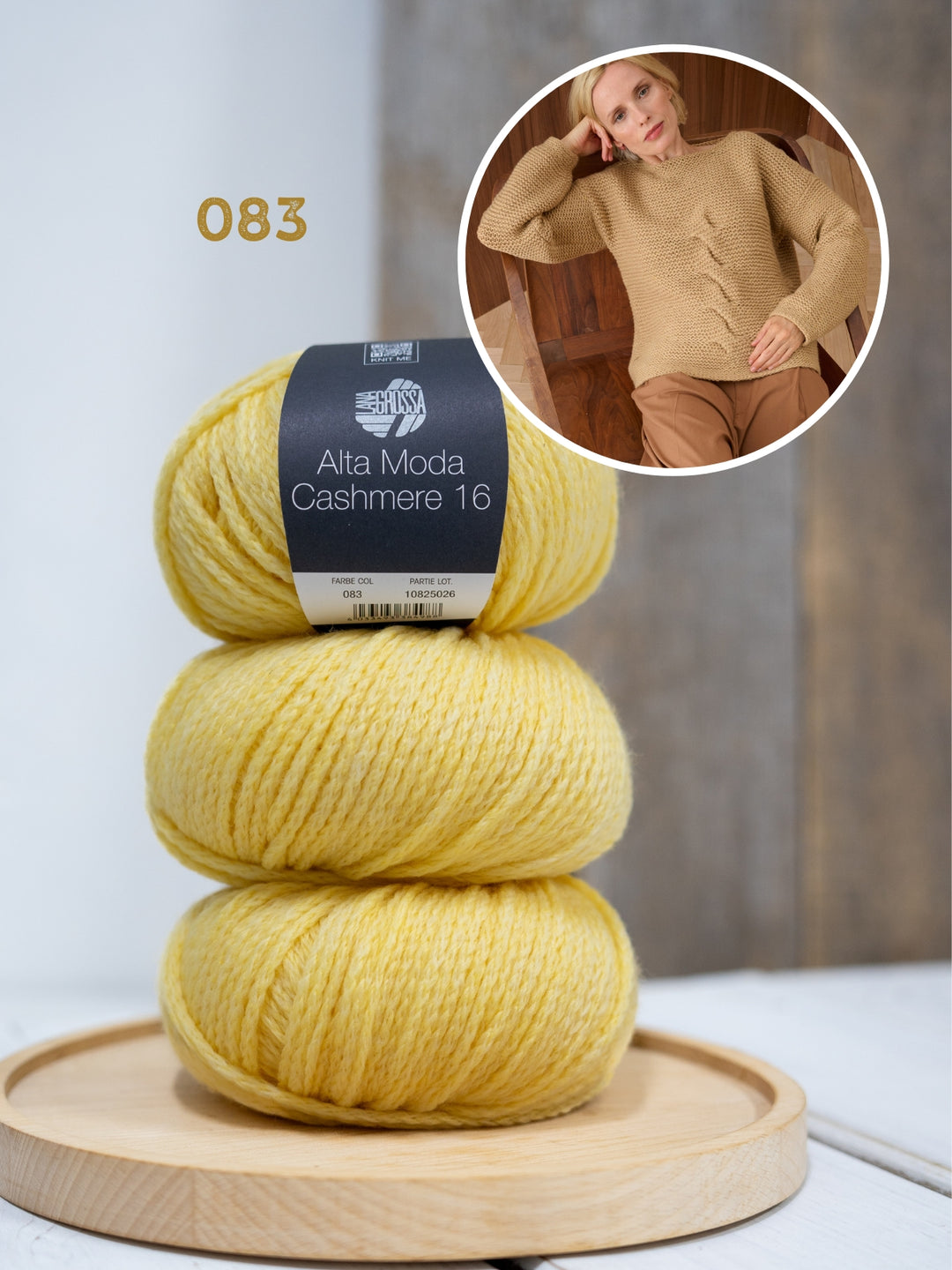 Breipakket Alta Moda Cashmere 16 trui met kabels
