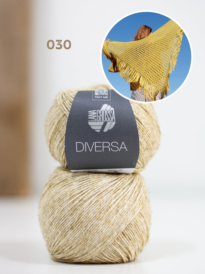 Haakpakket Diversa driehoekstola met franjes