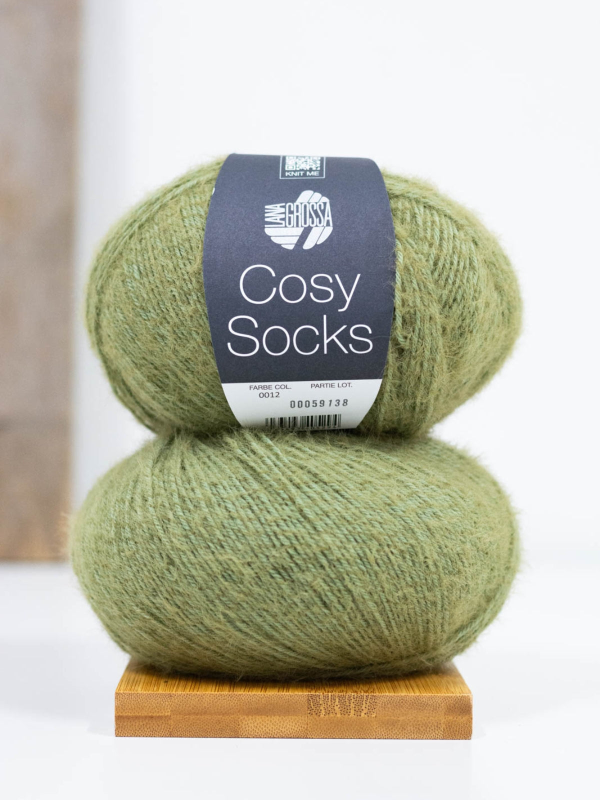 Cosy Socks 012 Grijsgroen