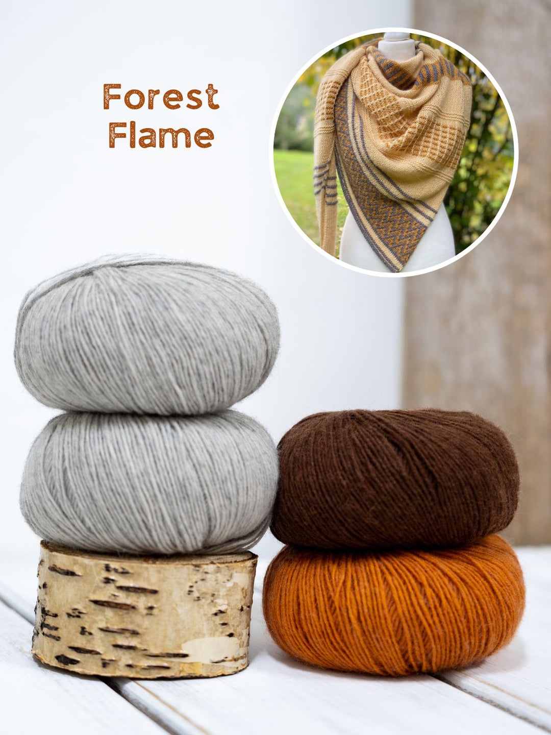 Breipakket Lizas Tuch Cozy Gold