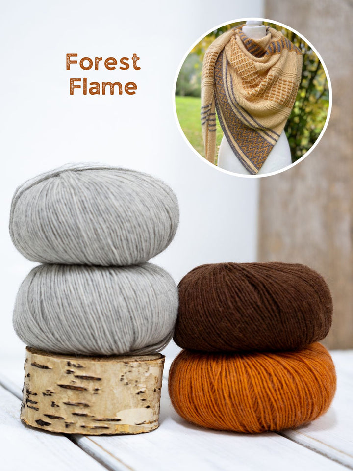 Breipakket Lizas Tuch Cozy Gold