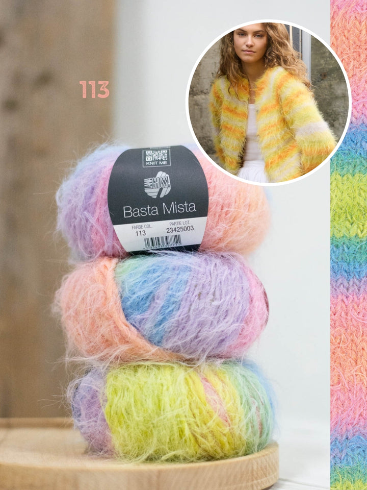 Breipakket Basta Mista raglanvest - top-down