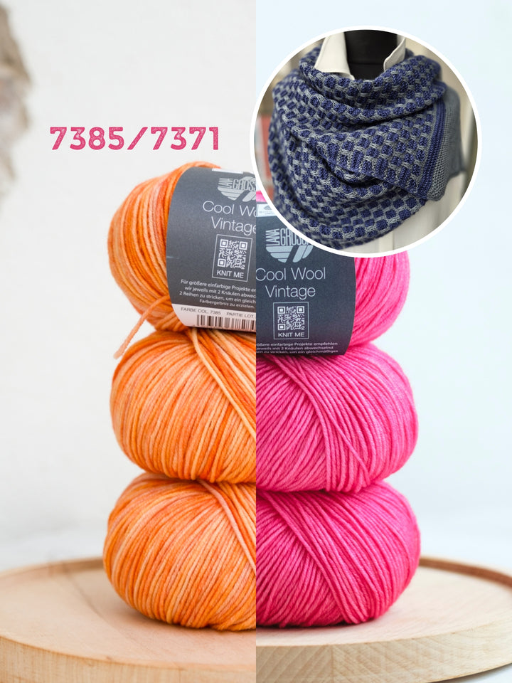 Breipakket Lizas Tuch September Vibes - Cool Wool Vintage