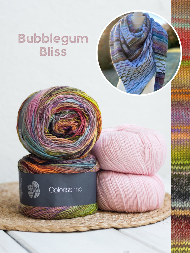 Breipakket Lizas Tuch New Waves - Colorissimo Ecopuno