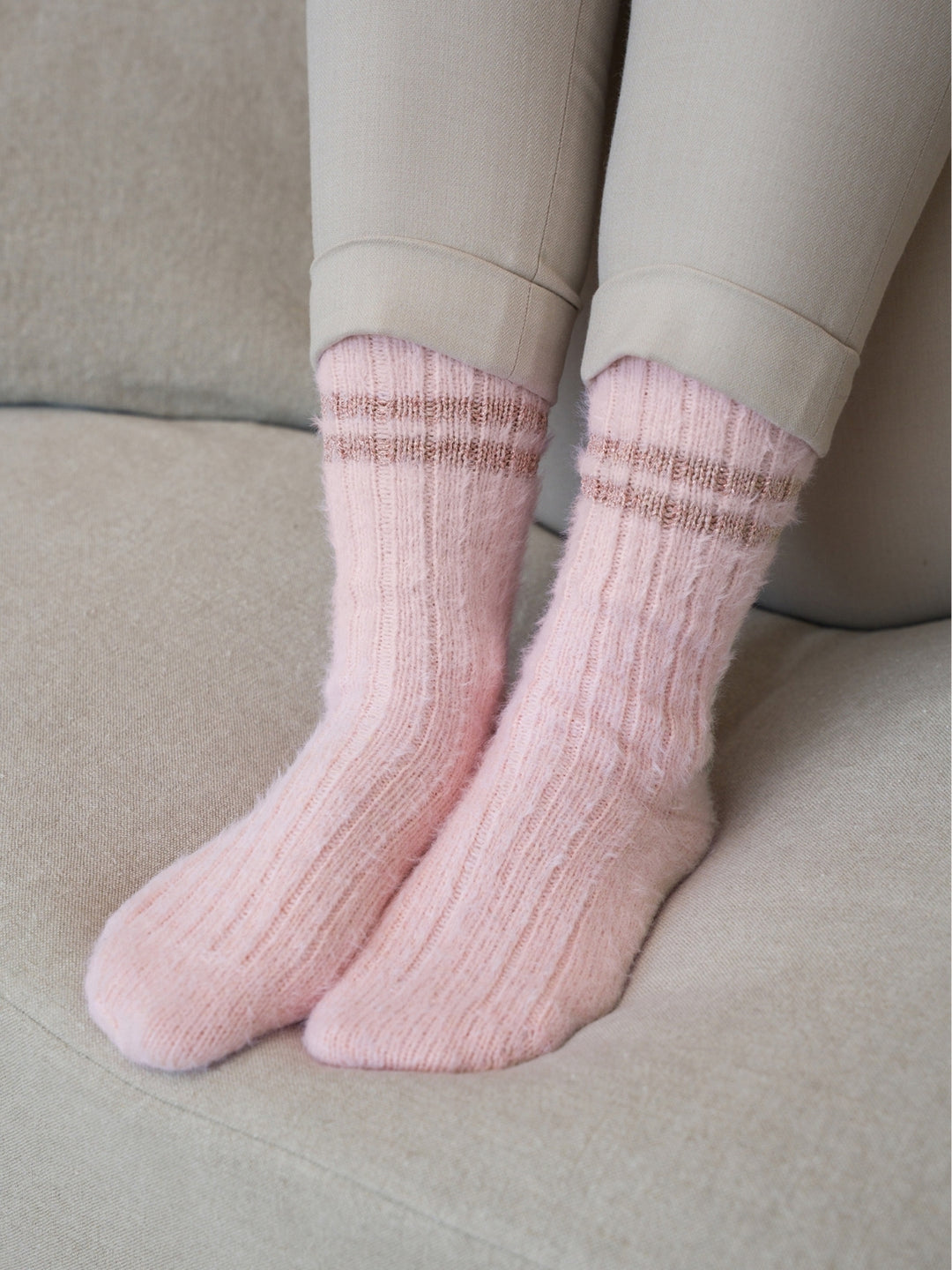 Breipakket Cosy Glittersokken