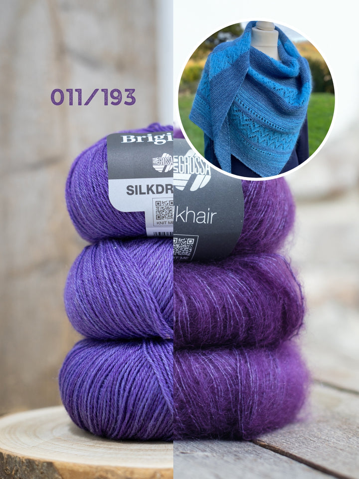 Breipakket Lizas Tuch Tintenzauber