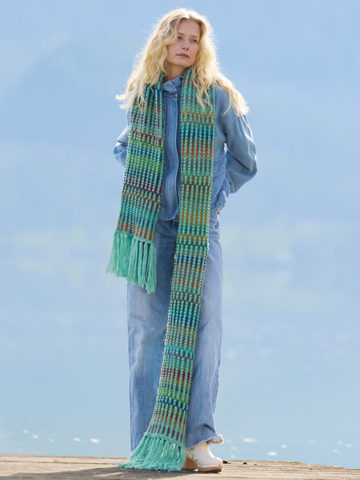 Breipakket Farfalla Cool Merino sjaal