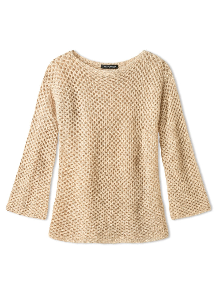 Breipakket Summer Softness Glamour trui in kantpatroon