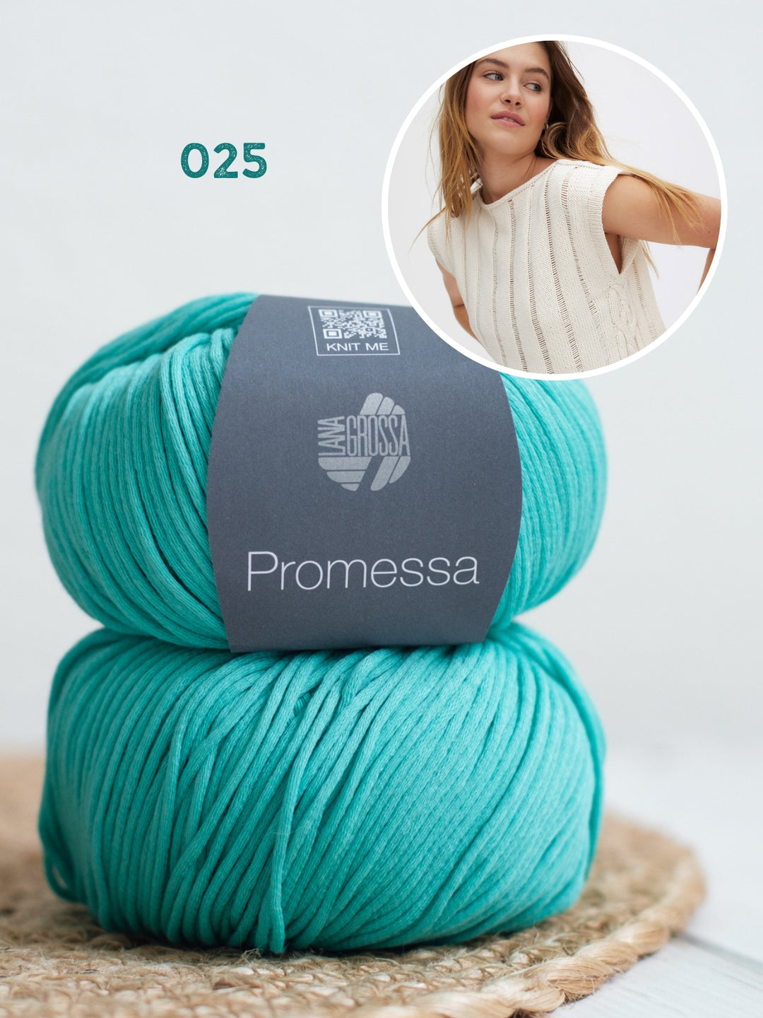 Breipakket Promessa top met gevallen steken