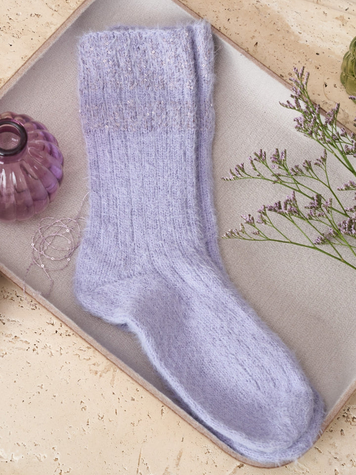 Breipakket Cosy Glittersokken