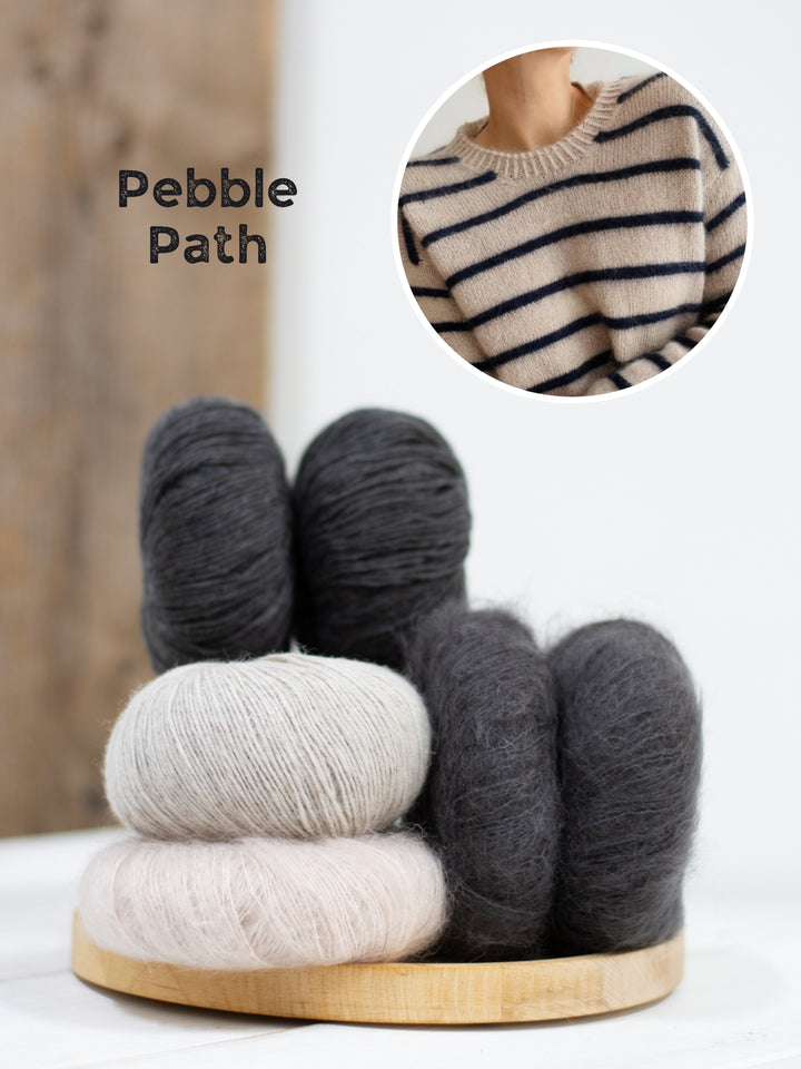 Breipakket Bridget Sweater - Engels- & Duitstalig - Kolibri by Johanna