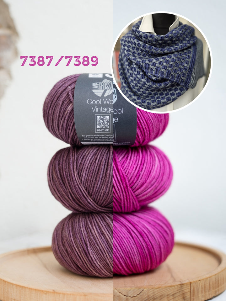 Breipakket Lizas Tuch September Vibes - Cool Wool Vintage
