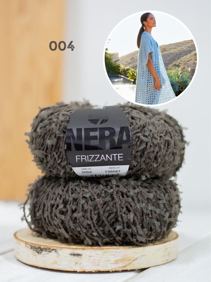 Haakpakket Frizzante lang vest