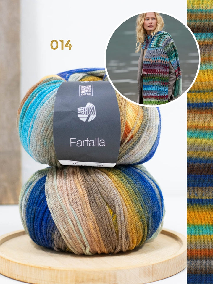 Haakpakket Farfalla sjaal