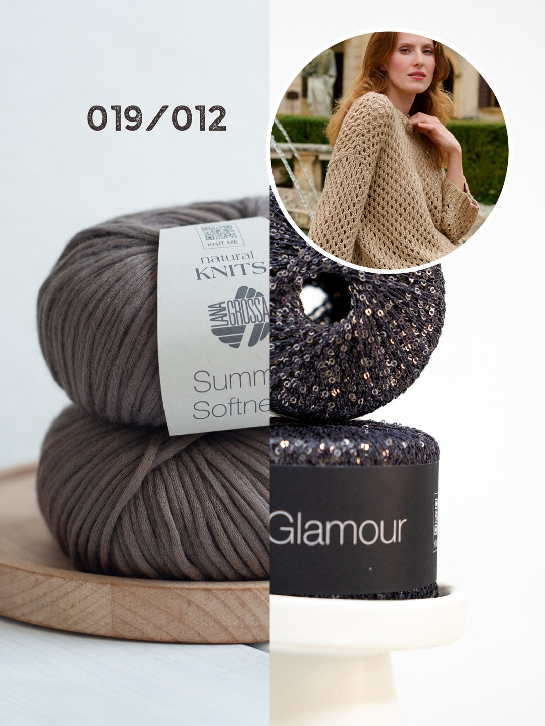 Breipakket Summer Softness Glamour trui in kantpatroon