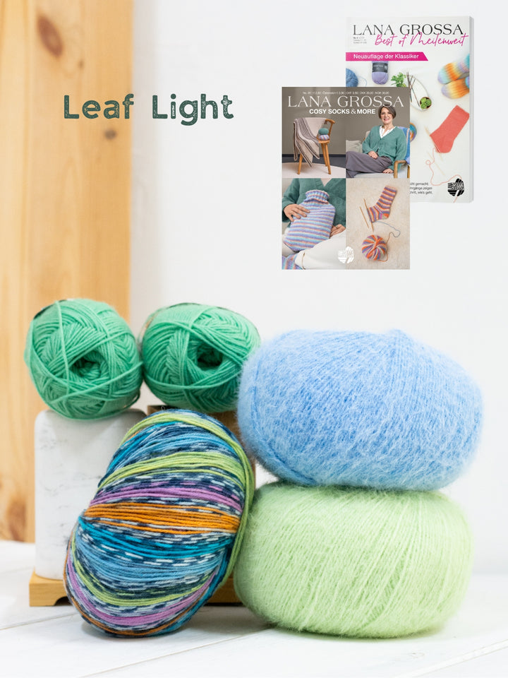 Breipakket kleurrijke sokken