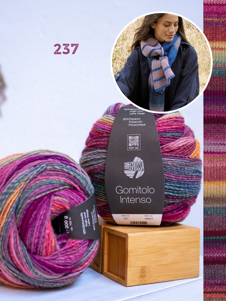 Breipakket Gomitolo rechte sjaal