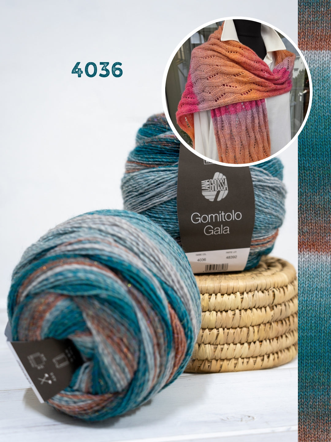 Breipakket Lizas Schal Wintermorgen