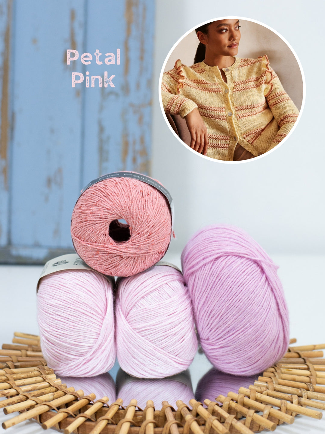 Breipakket Tencellino Filo Paillettes Ecopuno vest met ruches