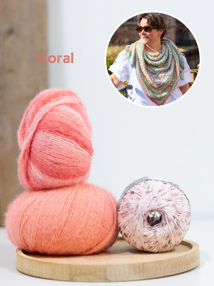 Haakpakket Spring Sparkle stola