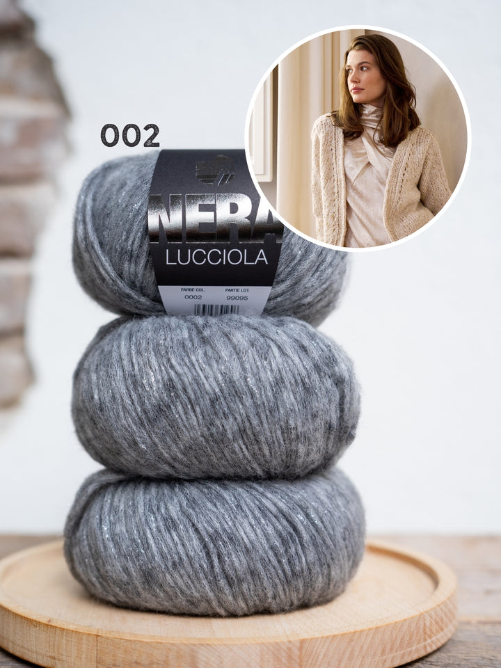 Breipakket Lucciola top-down v-hals vest