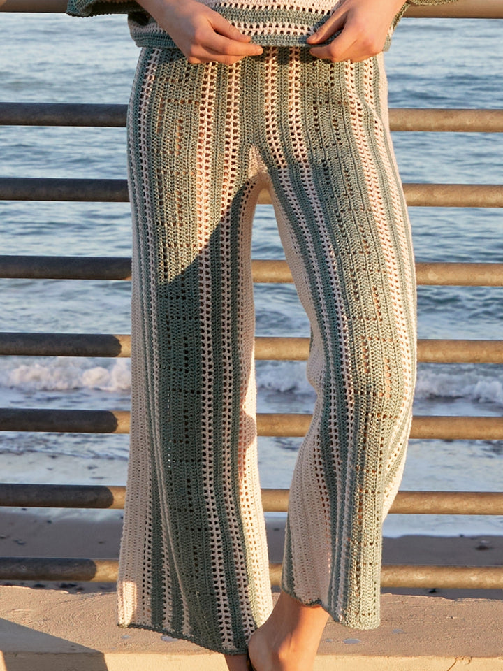 Haakpakket Summer Cashmere broek met filetpatroon