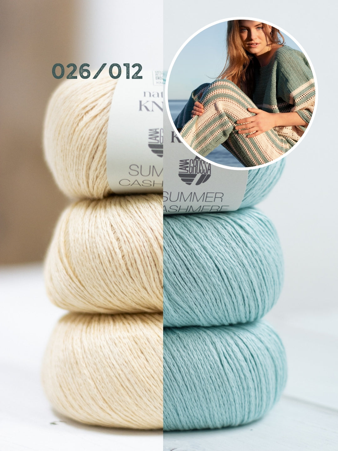 Haakpakket Summer Cashmere broek met filetpatroon