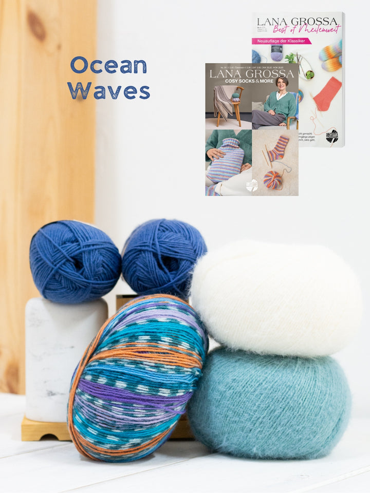 Breipakket kleurrijke sokken