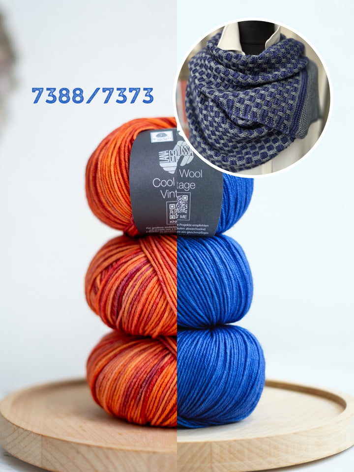 Breipakket Lizas Tuch September Vibes - Cool Wool Vintage