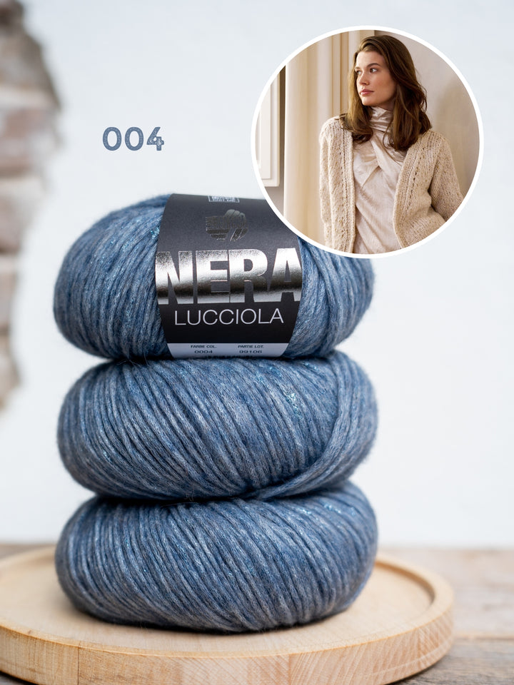 Breipakket Lucciola top-down v-hals vest