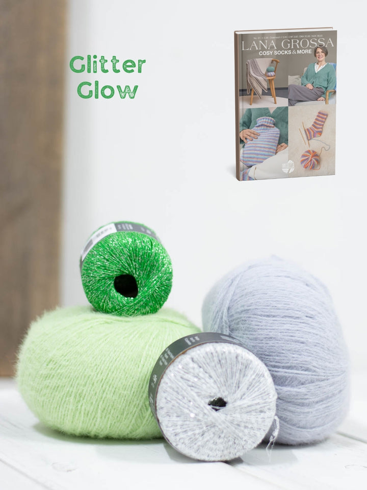 Breipakket Cosy Glittersokken