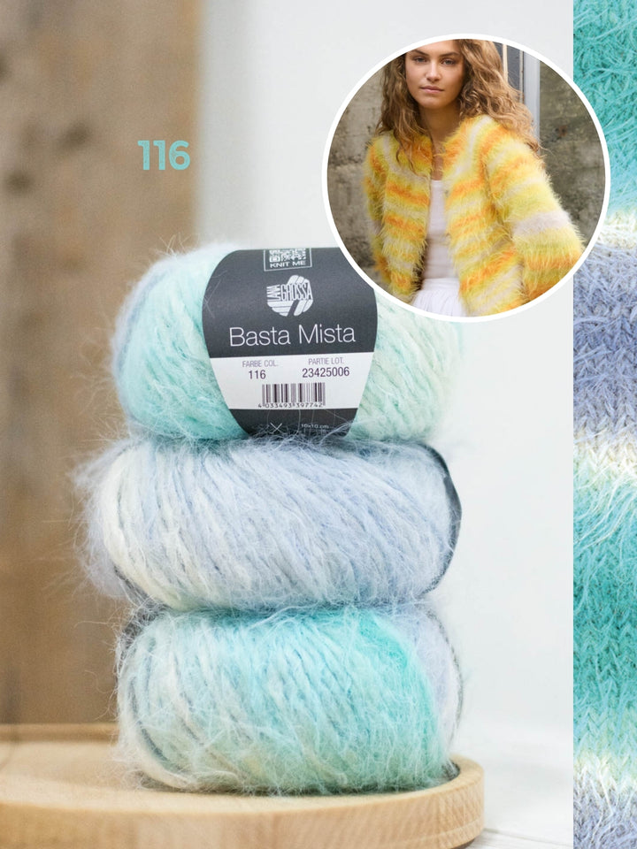 Breipakket Basta Mista raglanvest - top-down