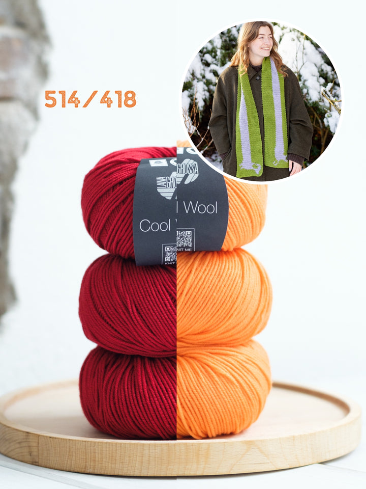 Haakpakket Sausage Dog Scarf - Engelstalig - Devout Hand