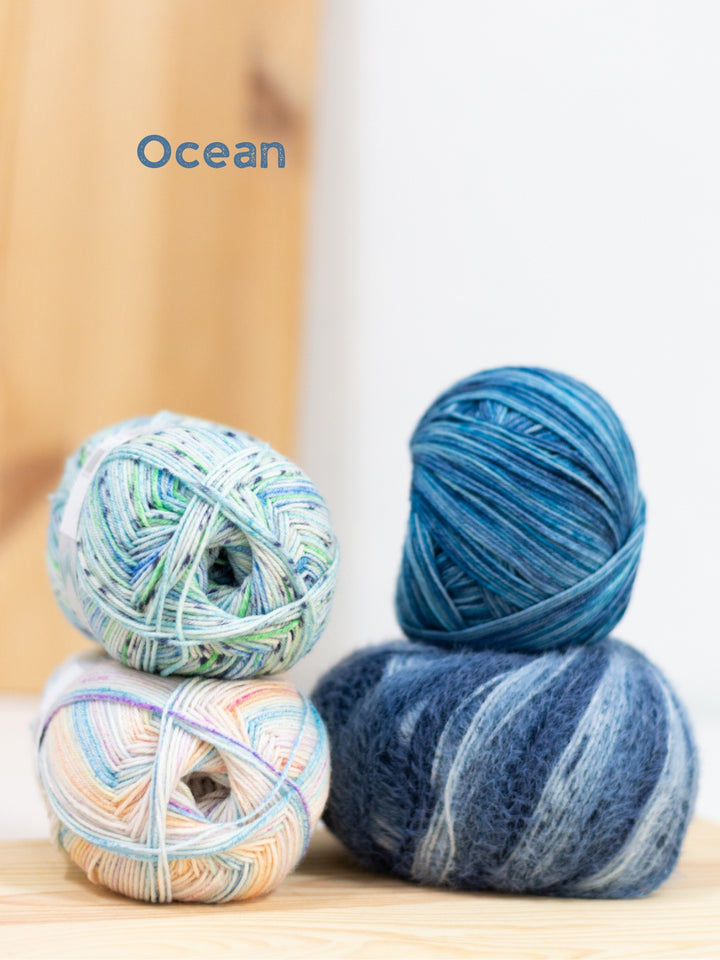 Sokkenwolproeverij strepensokken