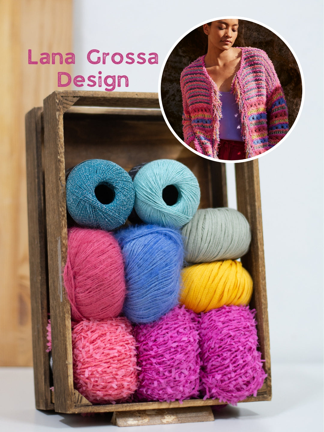 Breipakket Frizzante Filo Lurex Per Fortuna Tessera vest