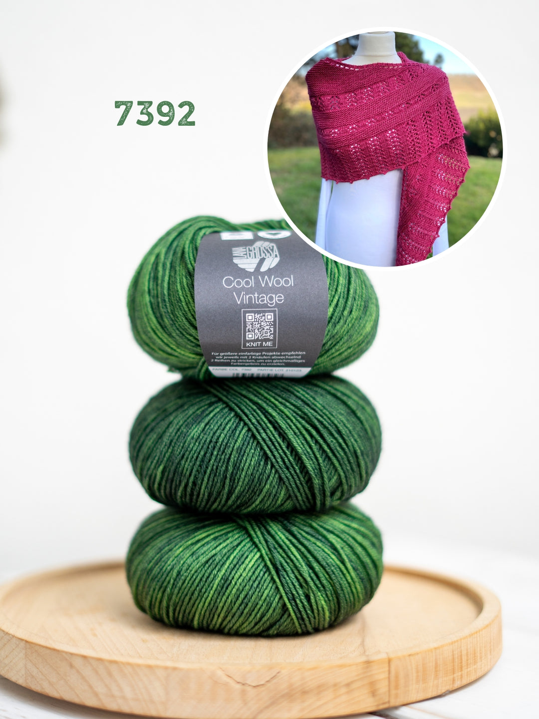 Breipakket Lizas Tuch Muskatblüte