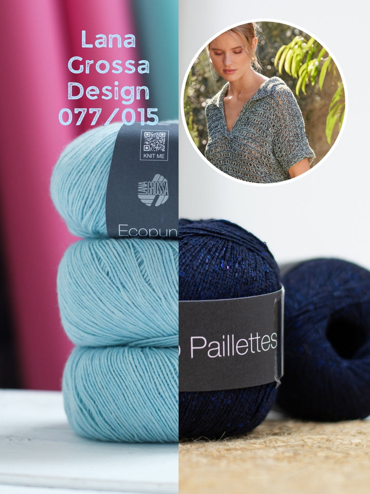 Breipakket Ecopuno Filo Paillettes shirt