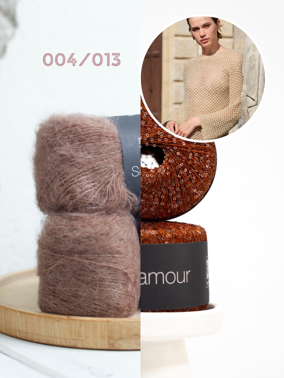 Haakpakket Setasuri Glamour trui