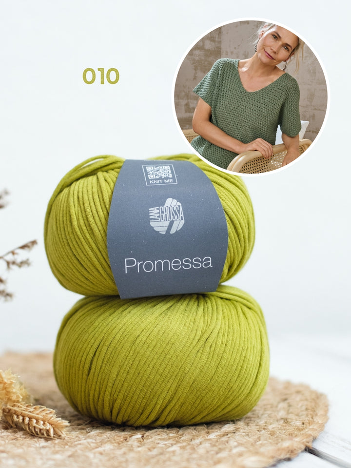 Breipakket Promessa shirt in gerstekorrel