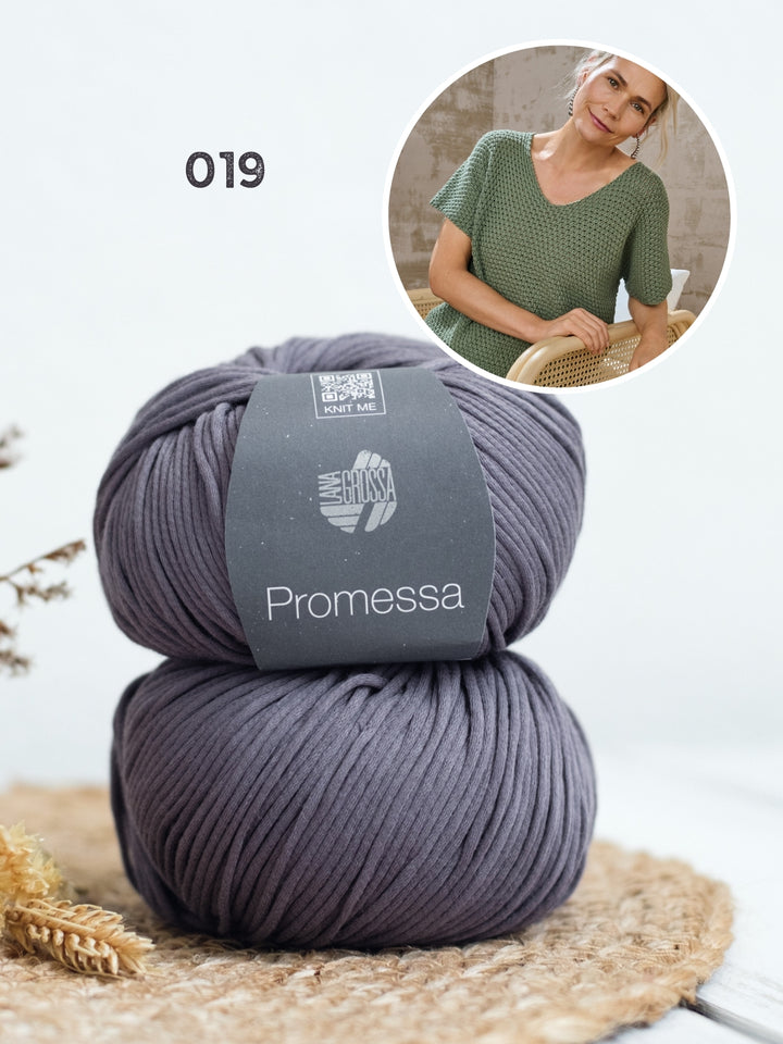 Breipakket Promessa shirt in gerstekorrel