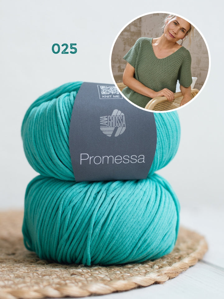 Breipakket Promessa shirt in gerstekorrel