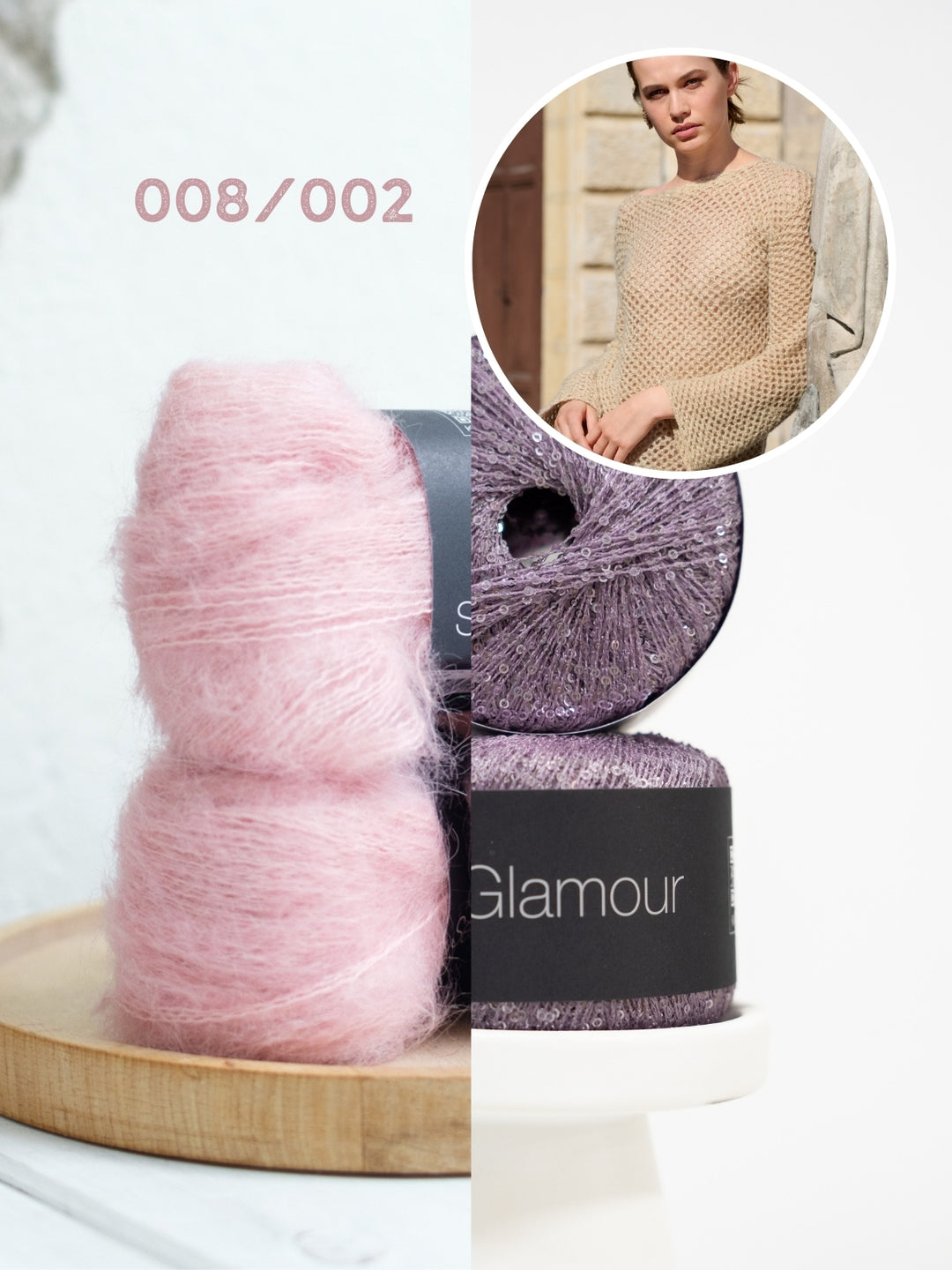 Haakpakket Setasuri Glamour trui