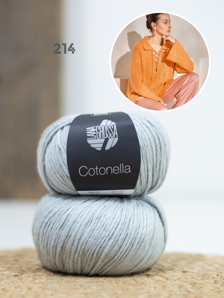 Brei- en haakpakket Cotonella trui