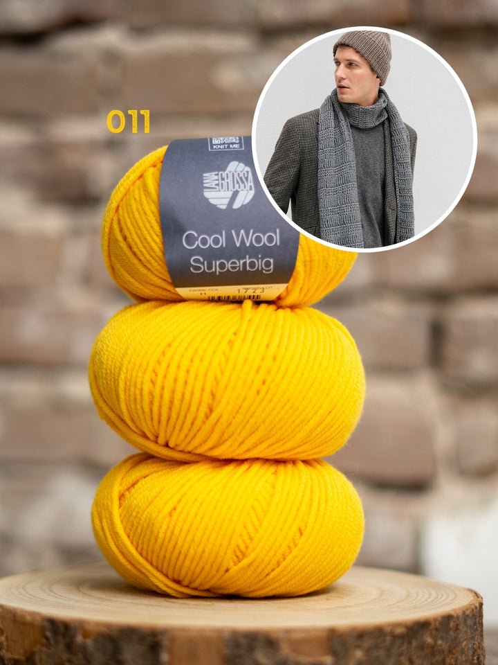Haakpakket Cool Wool Superbig sjaal