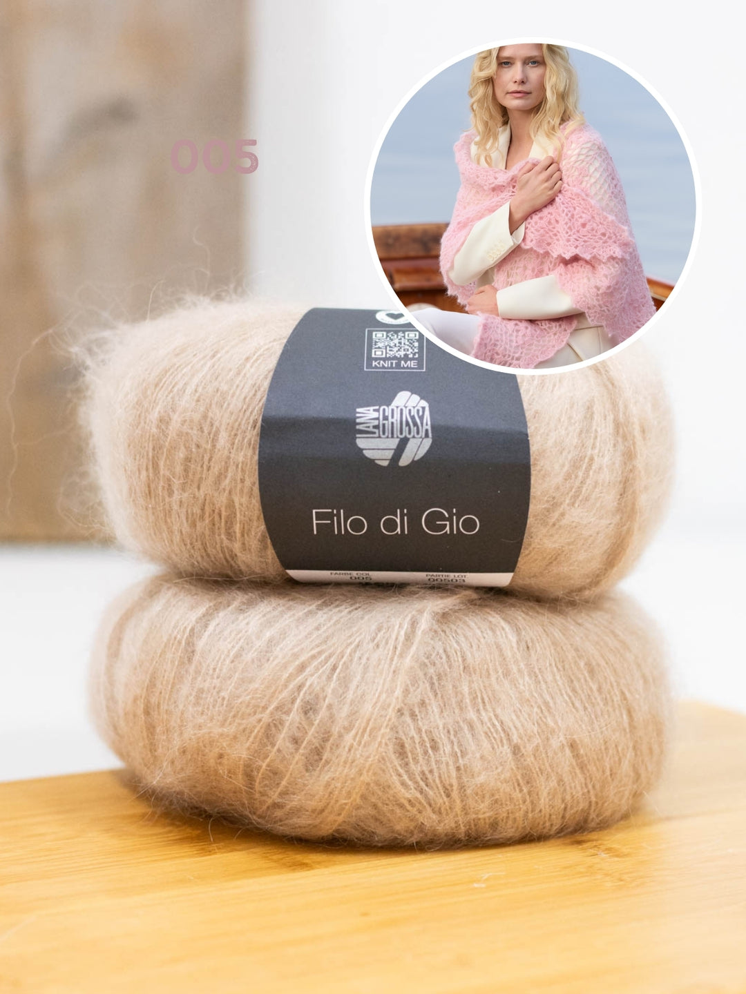 Haakpakket Filo Di Gio driehoekstola