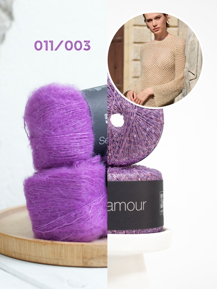 Haakpakket Setasuri Glamour trui