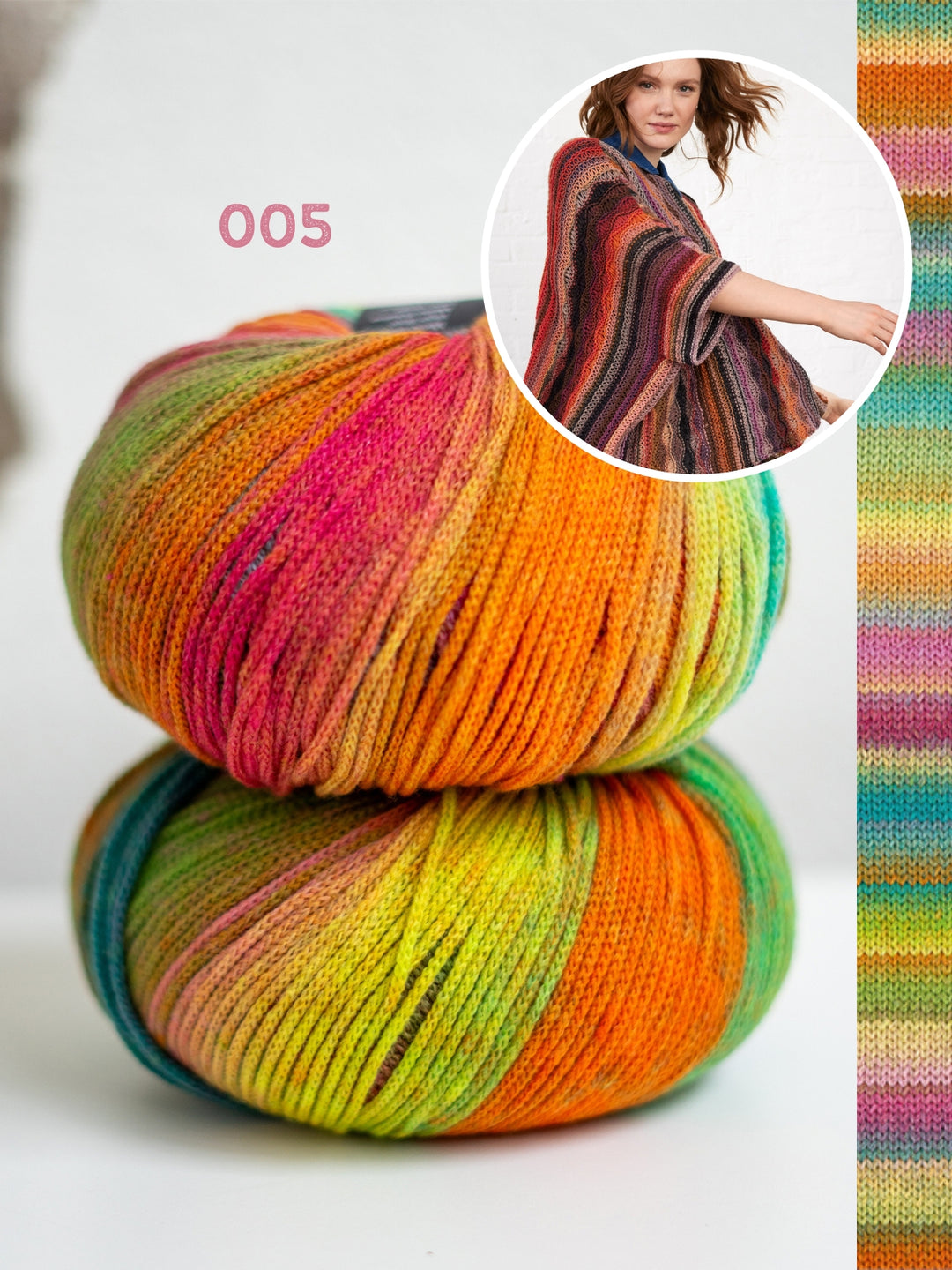Breipakket Farfalla poncho