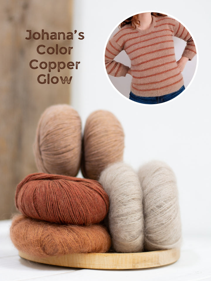 Breipakket Bridget Sweater - Engels- & Duitstalig - Kolibri by Johanna