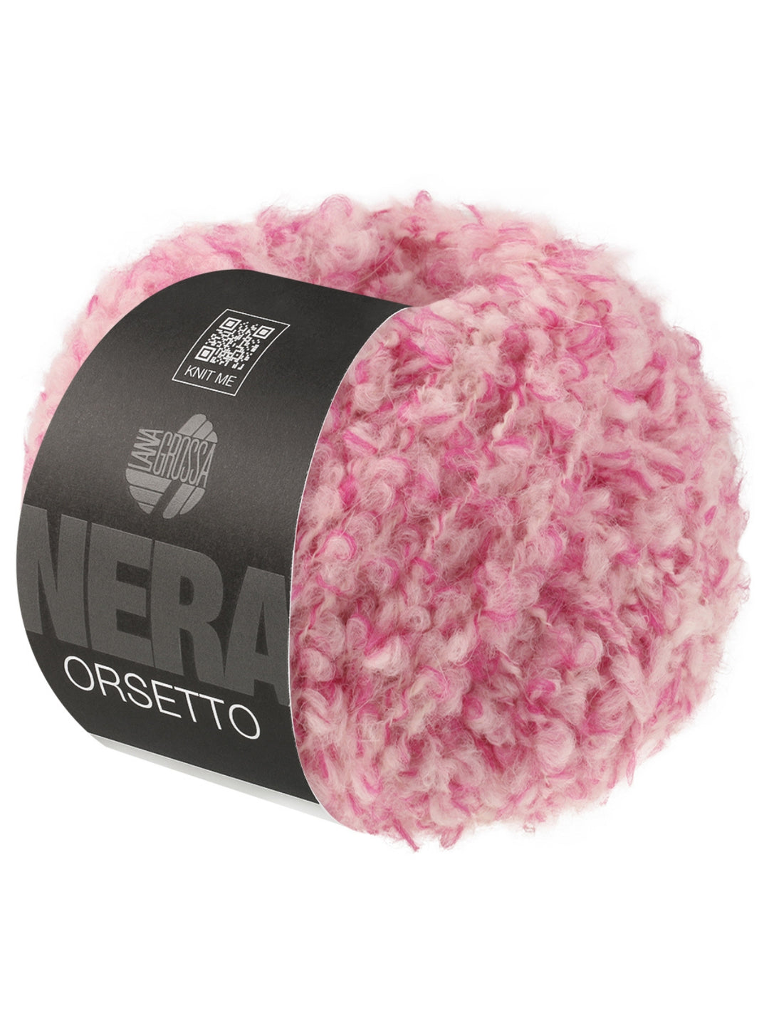 Orsetto Mouliné 101 Roze/Roomwit