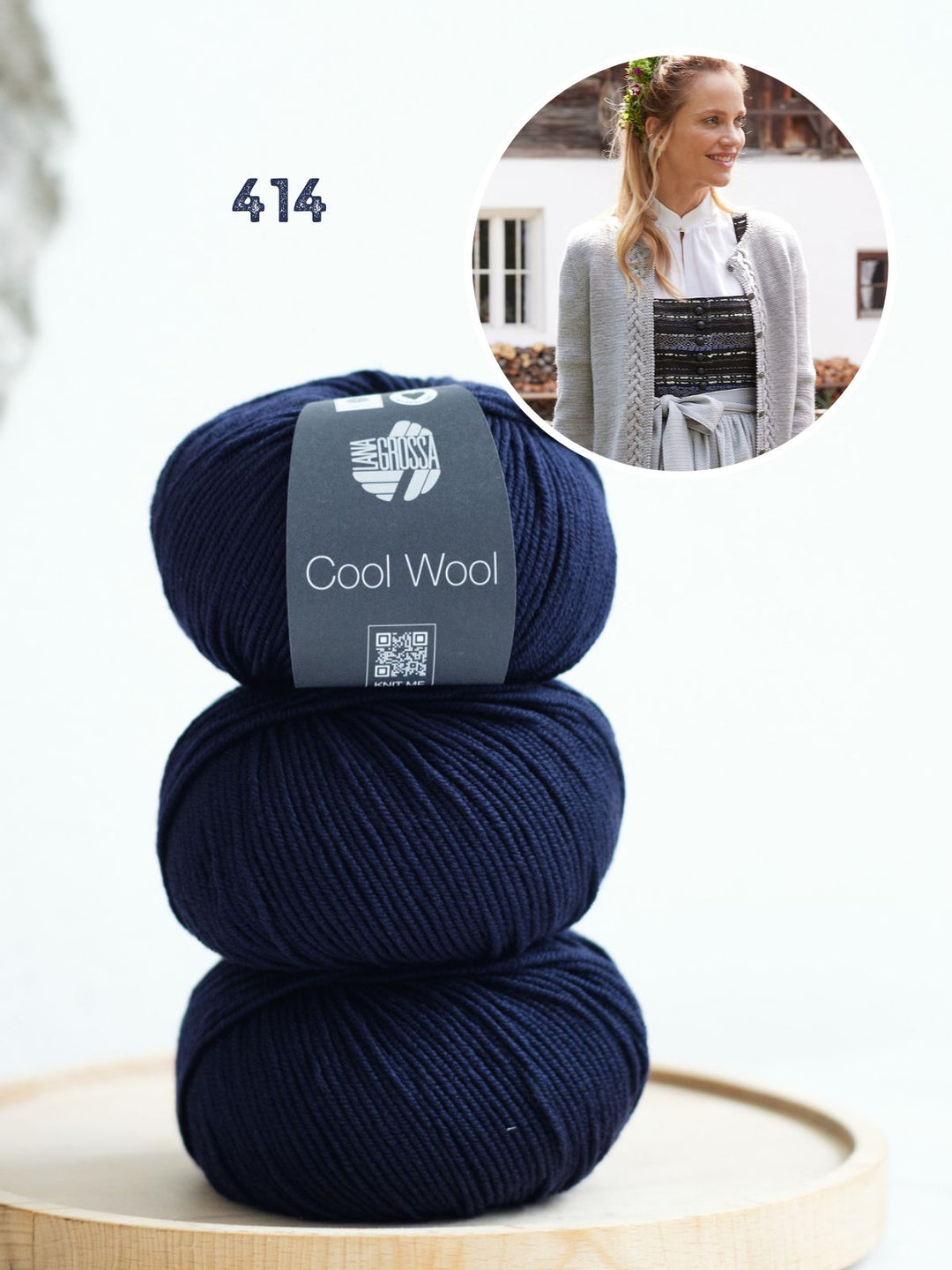 Breipakket Cool Wool vestje met kabels